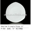 Shallow Triangle Plate
